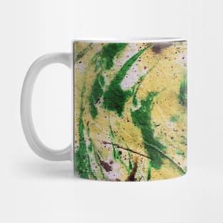 abstract marble texture spiral fluid art design Mug